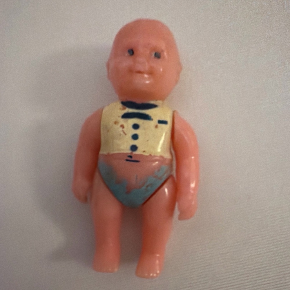 Vintage 1949 Renwal Dollhouse Baby Doll no 8 K1b